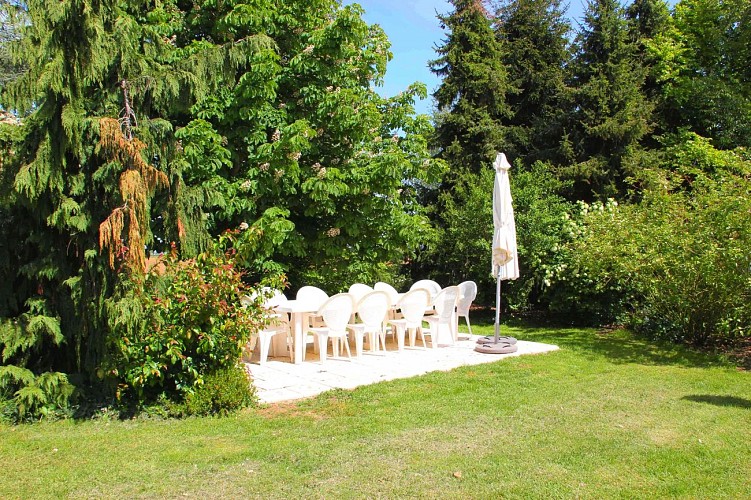 Gite Hortensias - Terrasse