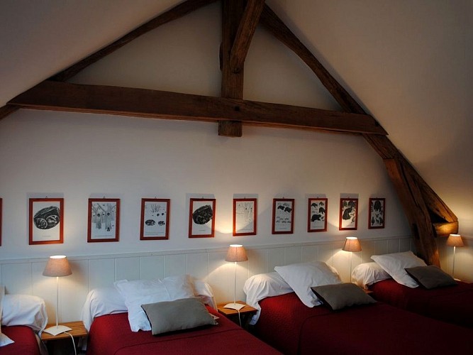 Gite Hortensias - Chambre