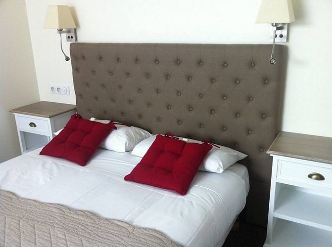 Chambre double avec bain