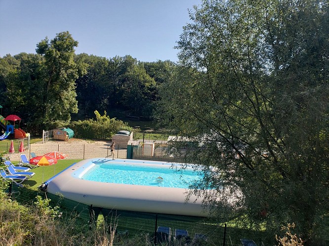piscine exterieure camping zoo de Beauval