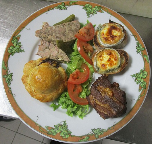 Grand-Hotel St Aignan-Assiette-Terroir©Grand-Hotel