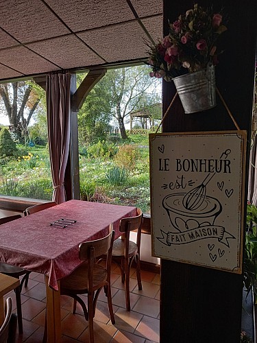 Salle de la Ferme auberge de la Lionnière