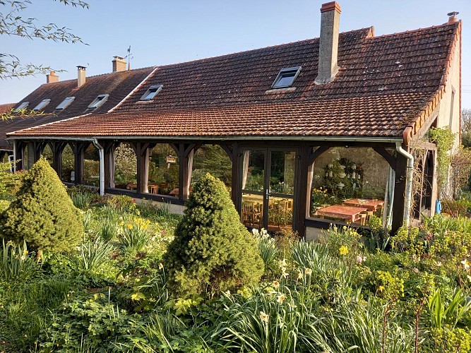 Jardin de la Ferme Auberge de la Lionnière