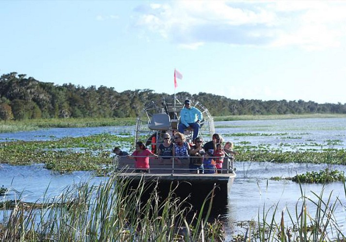 Airboat tour in the Everglades - departing from Kissimme (30min south from Orlando)