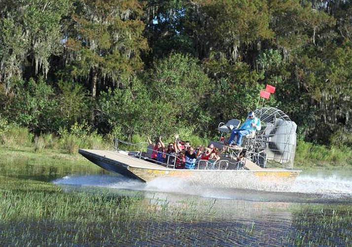 Tour en hidrodeslizador por los Everglades – Salida de Kissimmee (30 min al sur de Orlando)