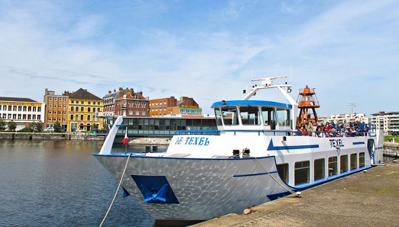 visite du port en bateau le Texel