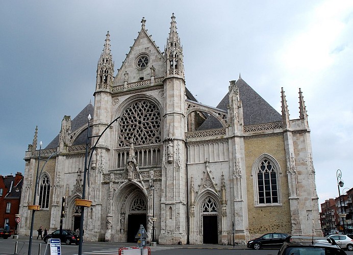 Saint Eloi belfry and church