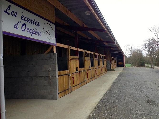 LES ECURIES OREPÈRE - PENSION DE CHEVAUX
