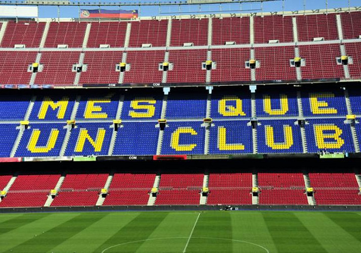 Tickets „ohne Anstehen“ - Besichtigung des Stadions Camp Nou und des Museums