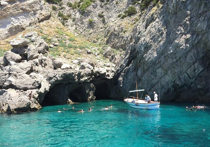 Excursion en bateau privé autour de l’île de Capri