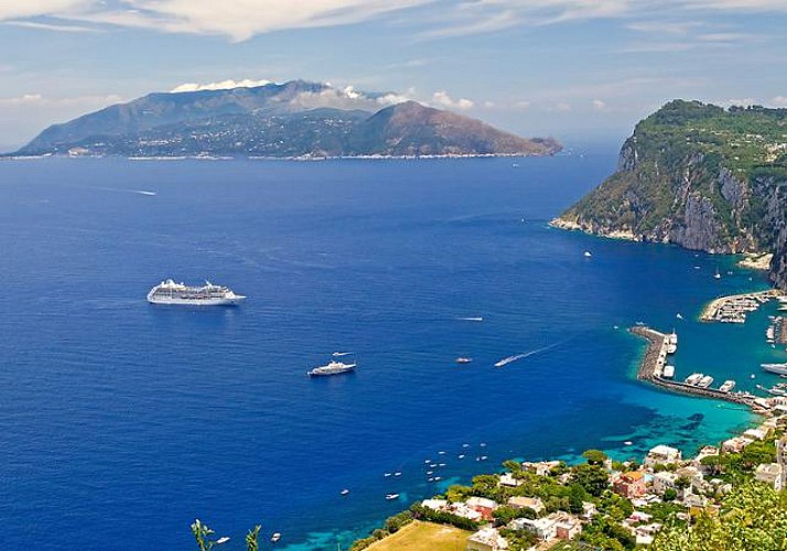 Excursion en bateau privé autour de l’île de Capri