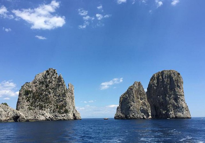 Excursion en bateau privé autour de l’île de Capri