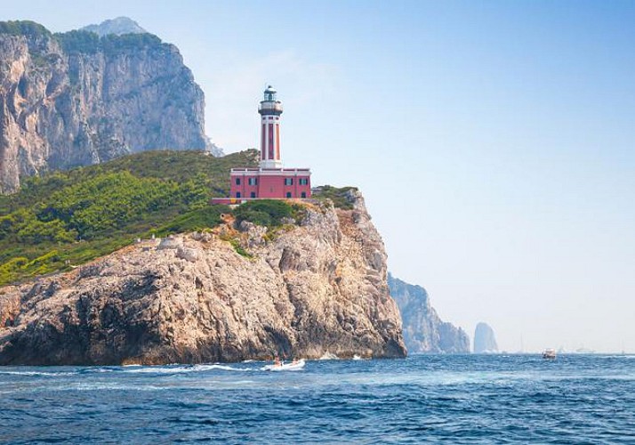 Excursion en bateau privé autour de l’île de Capri