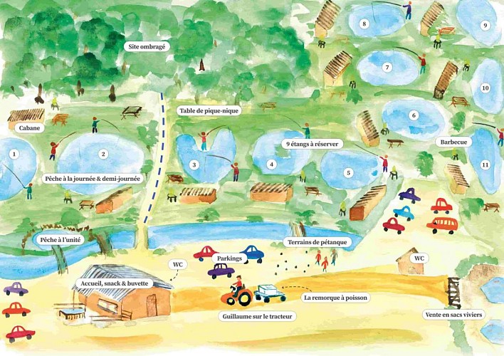 Pêche à la truite du moulin hubeau