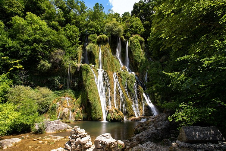 Wasserfall von Glandieu, Sensibler Naturraum des Departements Ain