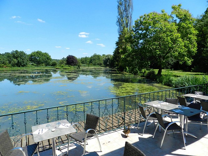 Terrasse avec vue