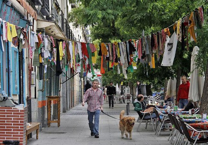 Visite guidée privée du quartier multiculturel Lavapiés à Madrid – disponible en français