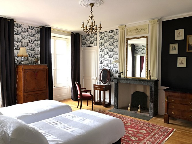 Castel Saint-Léonard chambre de la Fresnaye