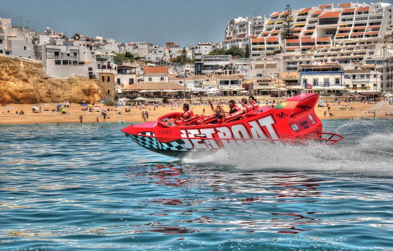 Albufeira jet boat tour - Algarve