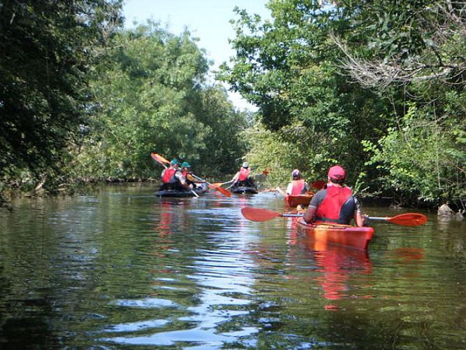AU FIL DE L'EAU SUR LE CANAL DE HAUTE-PERCHE - KAYAK NOMADE