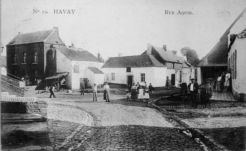 Coin de la rue Aquin et de la rue de l’Abreuvoir 