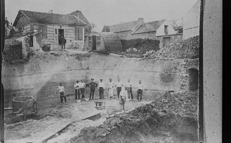 11, rue de la place : emplacement de la bombe