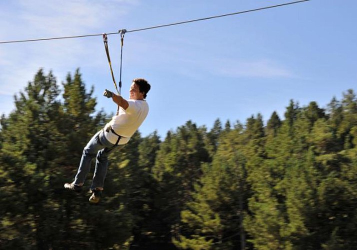 Adventure Park Ticket - Tree Climbing - La Molina in the Spanish Pyrenees - 2 hours from Barcelona