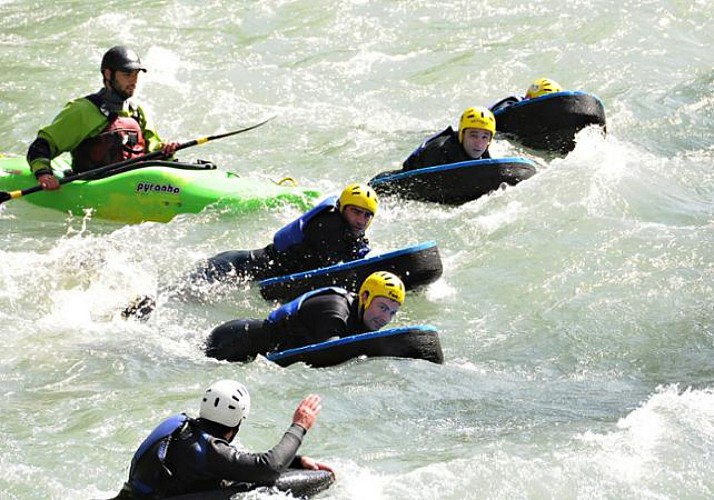 Descente en hydrospeed de la Noguera Pallaresa - à 3h de Barcelone