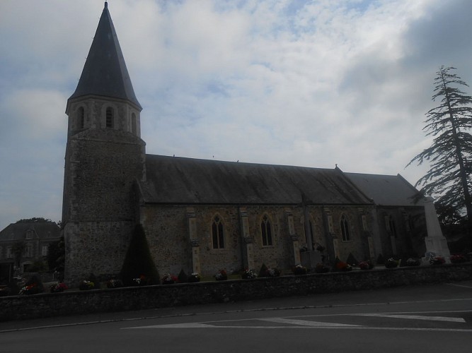 L'église Saint Jean-Baptiste de Pont-Brocard