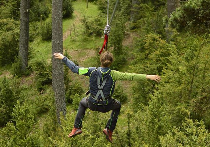 Adventure Park Ticket - Tree Climbing - La Pedraforca in the Spanish Pyrenees - 2 hours from Barcelona