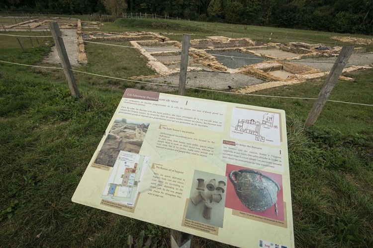 La villa gallo romaine