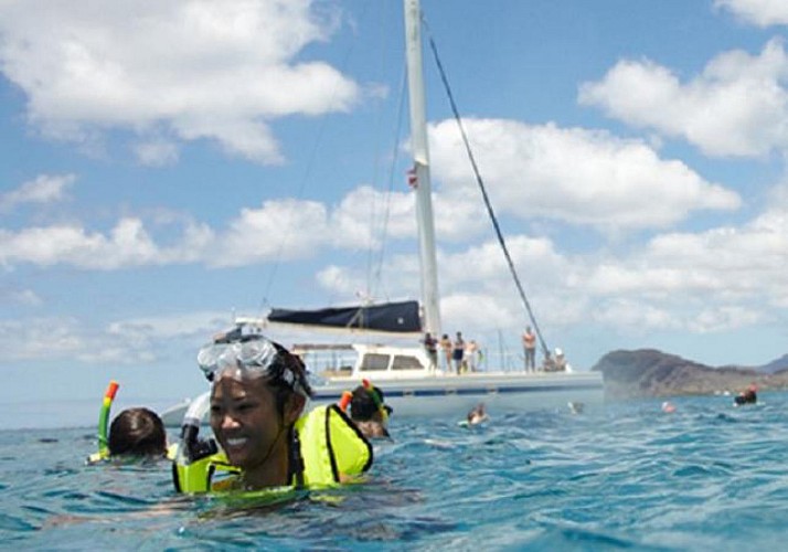 Catamaran cruise and snorkielling with mask and snorkel - Waianae, Oahu