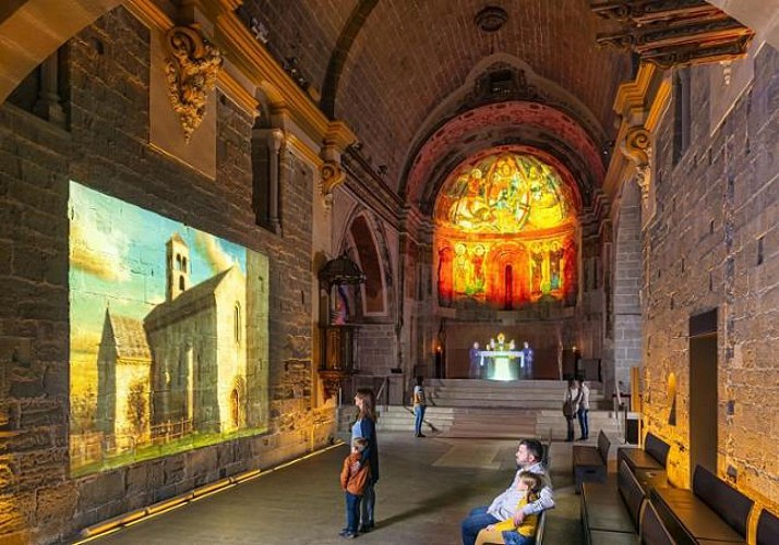 Audioguided Visit to the Mon St Benet Monastery - Interactive with Sound and Lights - 1 hour from Barcelona