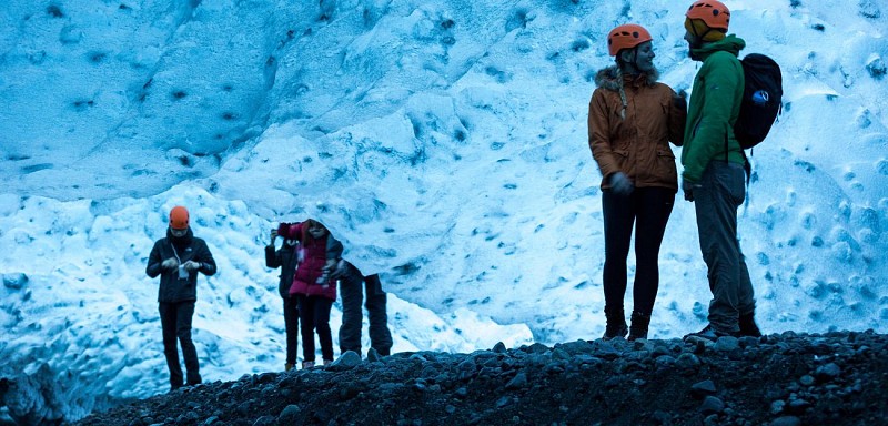 Visite d’une grotte de glace sur le glacier de Vatnajökull - au départ de Jökulsárlón