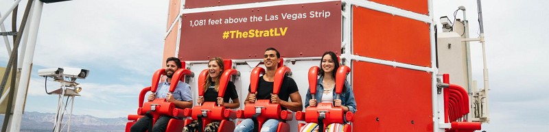 Billet The STRAT (Stratosphere Tower) – Observatoire & Attractions en option - Las Vegas