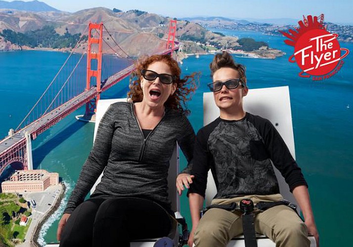 Billet The Flyer San Francisco – Théâtre volant & Expérience 4D au Pier 39