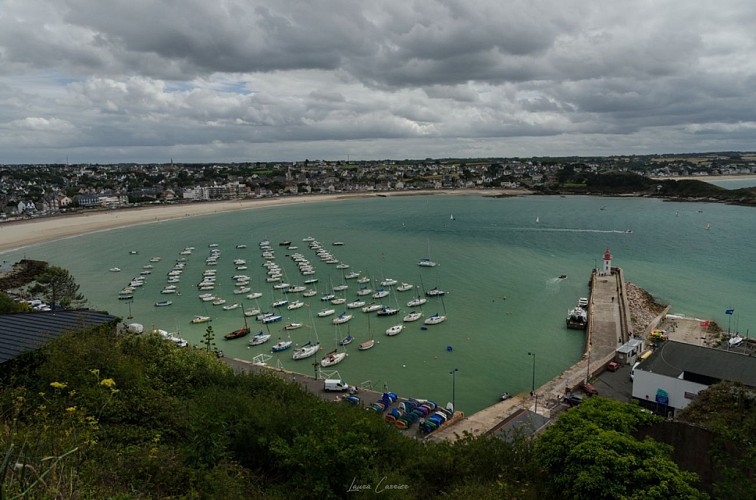 Port d'Erquy depuis le Cap d'Erquy - Erquy