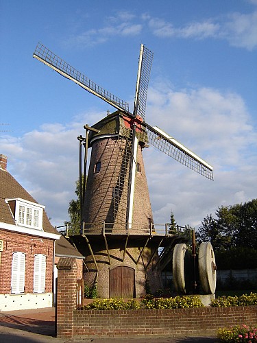 Le moulin d'Halluin (moulin Hollebeke)