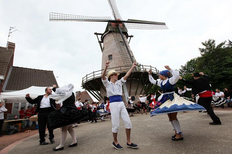 Le moulin d'Halluin (moulin Hollebeke)
