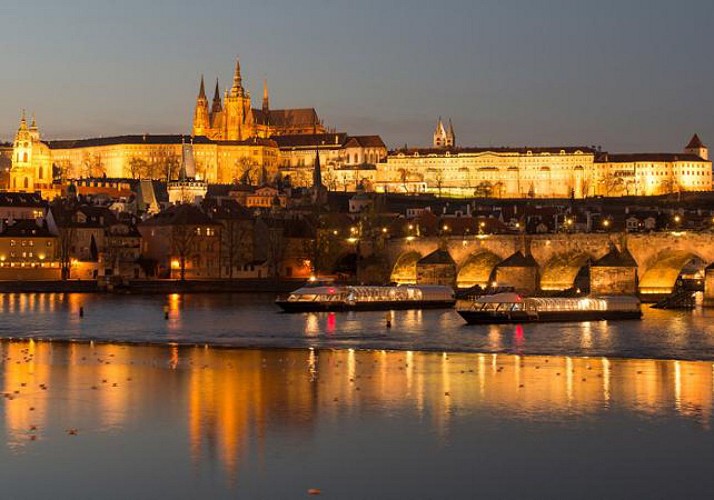 Dinner cruise on the Vltava in Prague