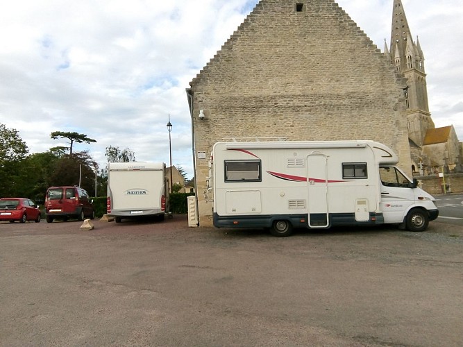 Aire de stationnement pour camping-car - Langrune-sur-Mer