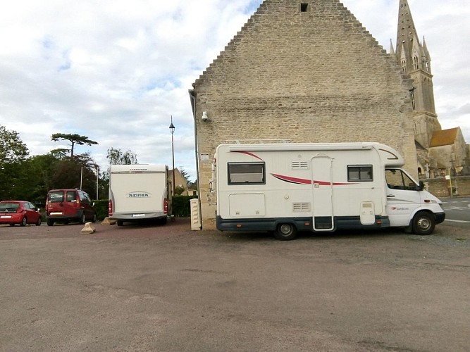 Aire camping car Langrune 48eme