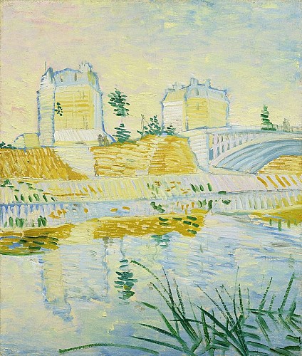 Vincent Van Gogh - The Clichy Bridge - 1887