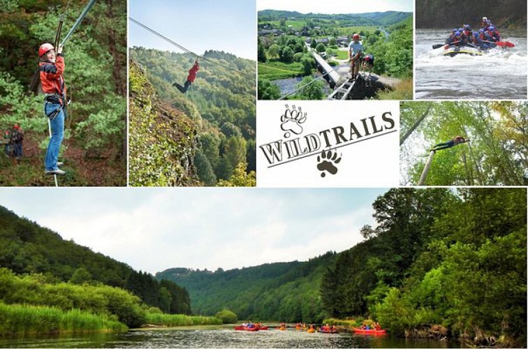 Wildtrails: Sports Adventure, Lasergame, kayak, rafting, spéléologie, ...