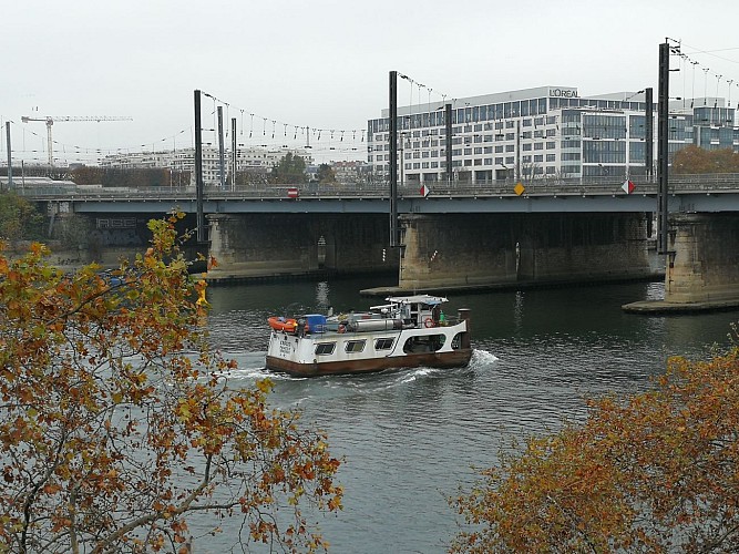 Le Pont d'Asnières - Paul Signac