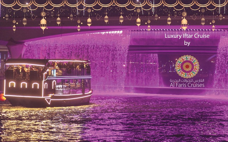 Dubai Water Canal Cruise with Dinner