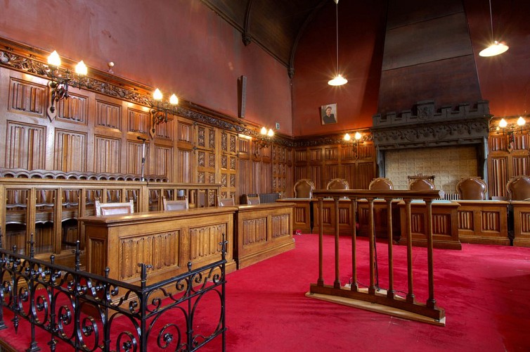La salle de la Cour d'Assises