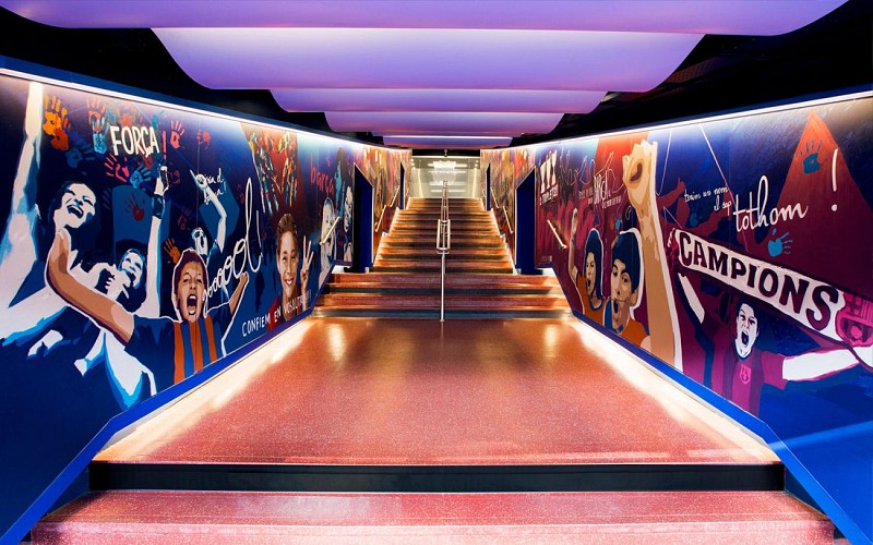 Camp Nou Tour with Interactive Virtual Experience & Multimedia Audioguide
