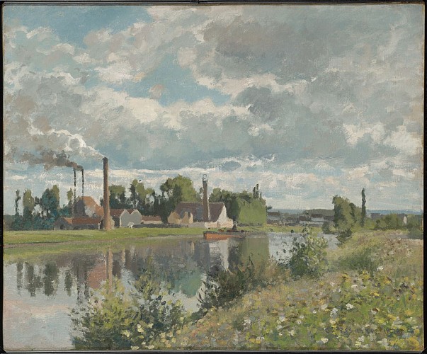L'OIse aux environs de Pontoise - 1873