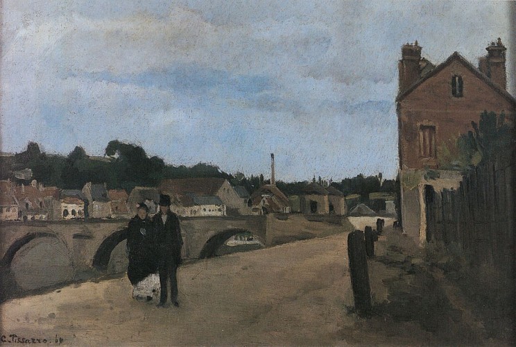 Vue du quai du Pothuis - 1868